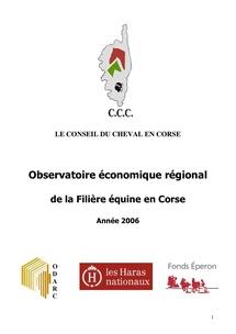 OER de la Filière équine Corse 2006