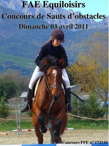 Résultats du CSO du 3 Avril à FAE Equiloirs