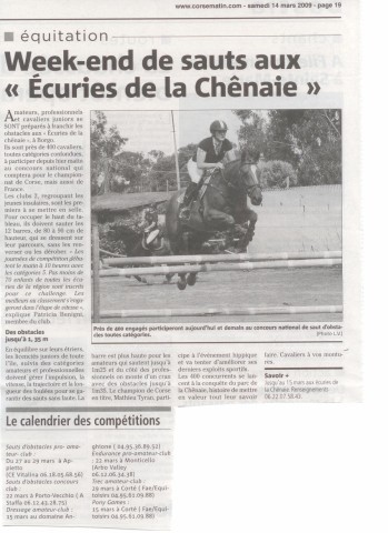 Ecurie de la chenaie