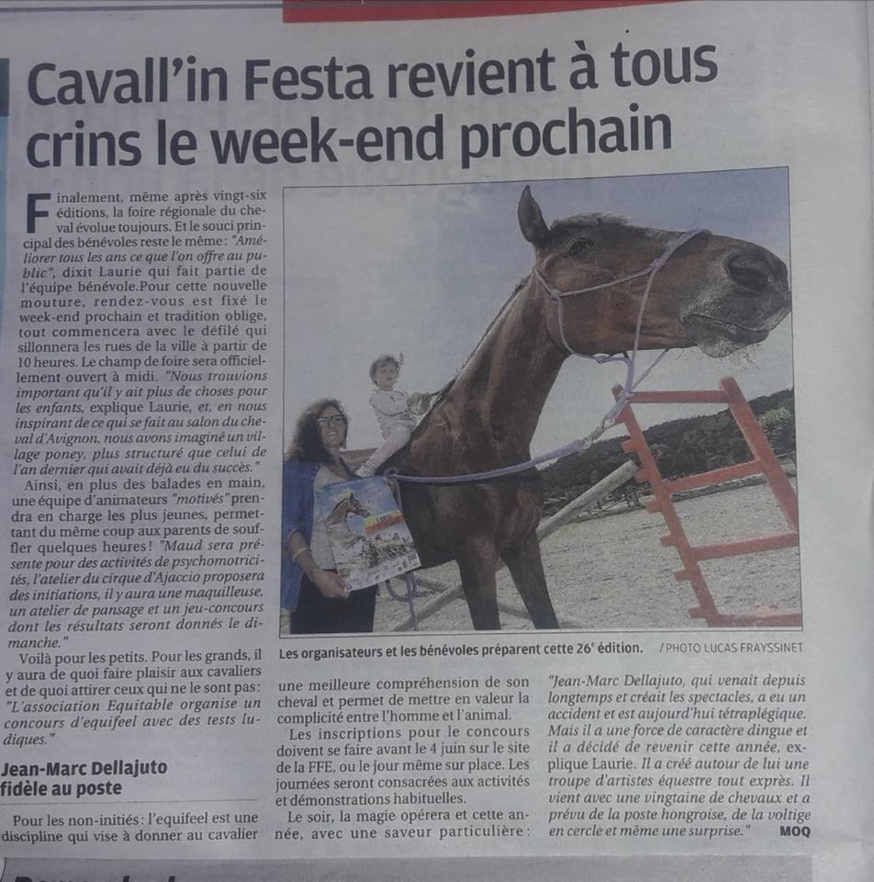 Cavall'in Festa 2018