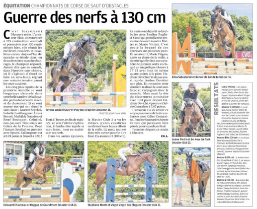 Championnat Régionale CSO Pro/Ama 2018