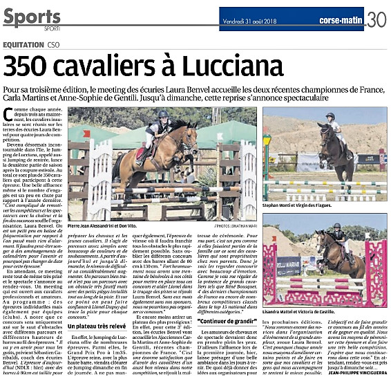 CSO - Jumping de la rentrée - septembre 2018
