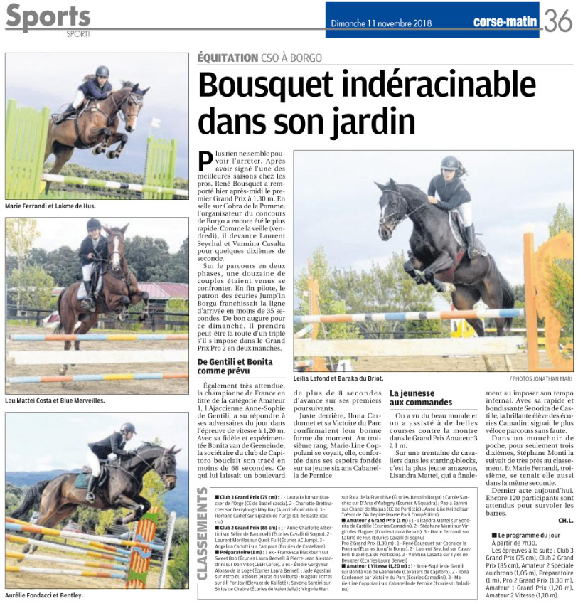 CSO - 9 au 11 novembre 2018 - Jump'in Borgo