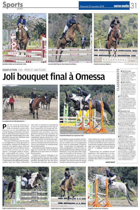 CSO - 24 et 25 novembre 2018 - Omessa
