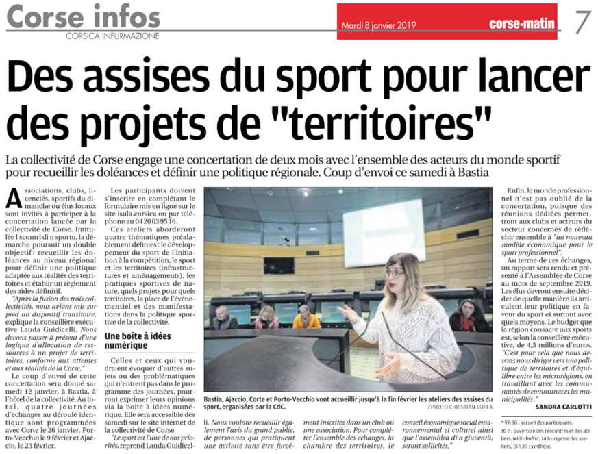 Définir la politique sportive de demain