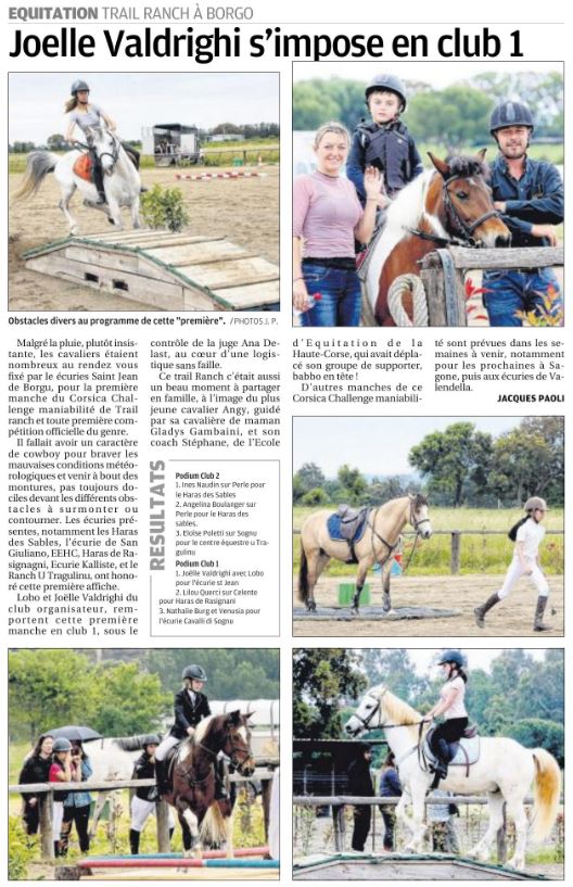 Western - 26 mai 2019 - Ecurie Saint jean - Borgo