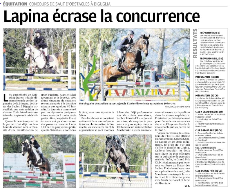 CSO Club - 1er décembre 2019 - Haras des Sables CSO Club - 1er décembre 2019 - Haras des Sables