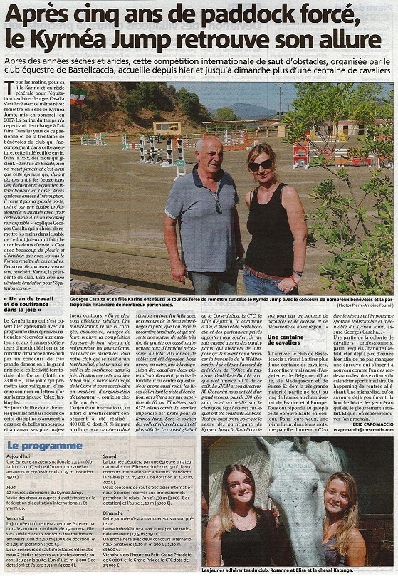 Le renouveau du Kyrnéa Jump Le renouveau du Kyrnéa Jump