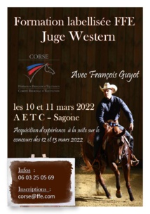 Formation ODC Juge Equitation Western Formation ODC Juge Equitation Western