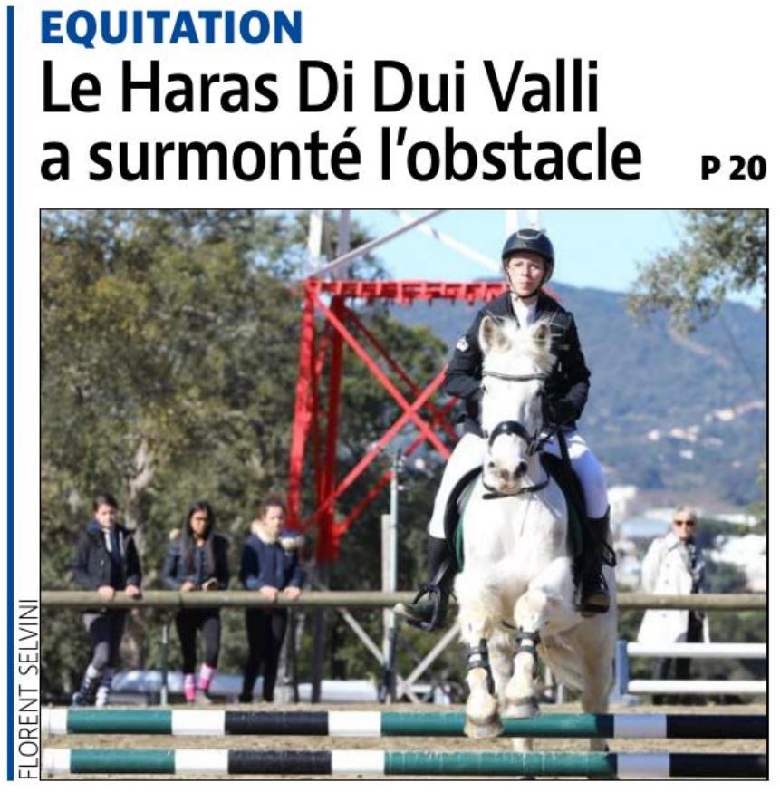 Articles Corse Matin du 1er Mars 2022