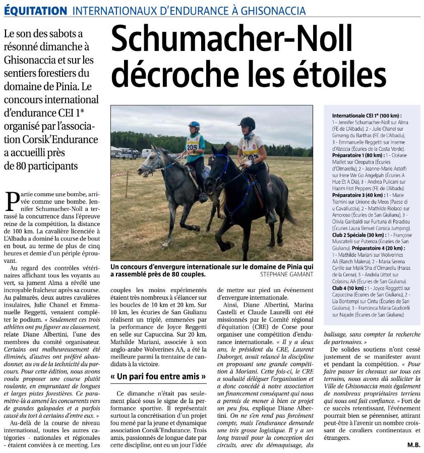 Articles Corse Matin du 3 mai 2023 Articles Corse Matin du 3 mai 2023