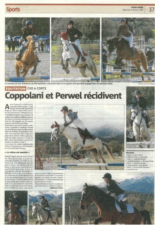 Concours SO Equiloisirs 1er fev 2015
