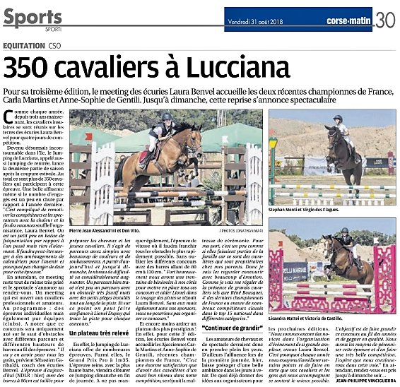 CSO - Jumping de la rentrée - septembre 2018