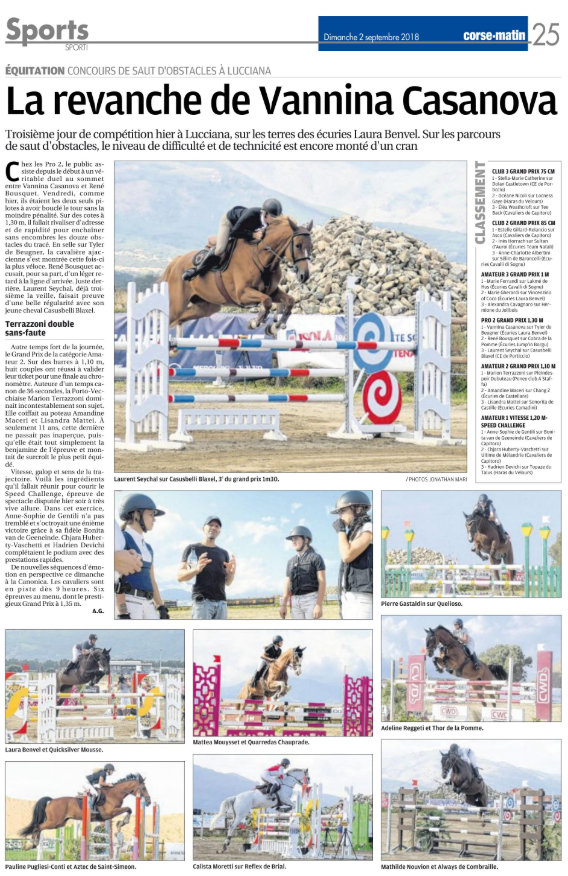 CSO - Jumping de la rentrée - septembre 2018
