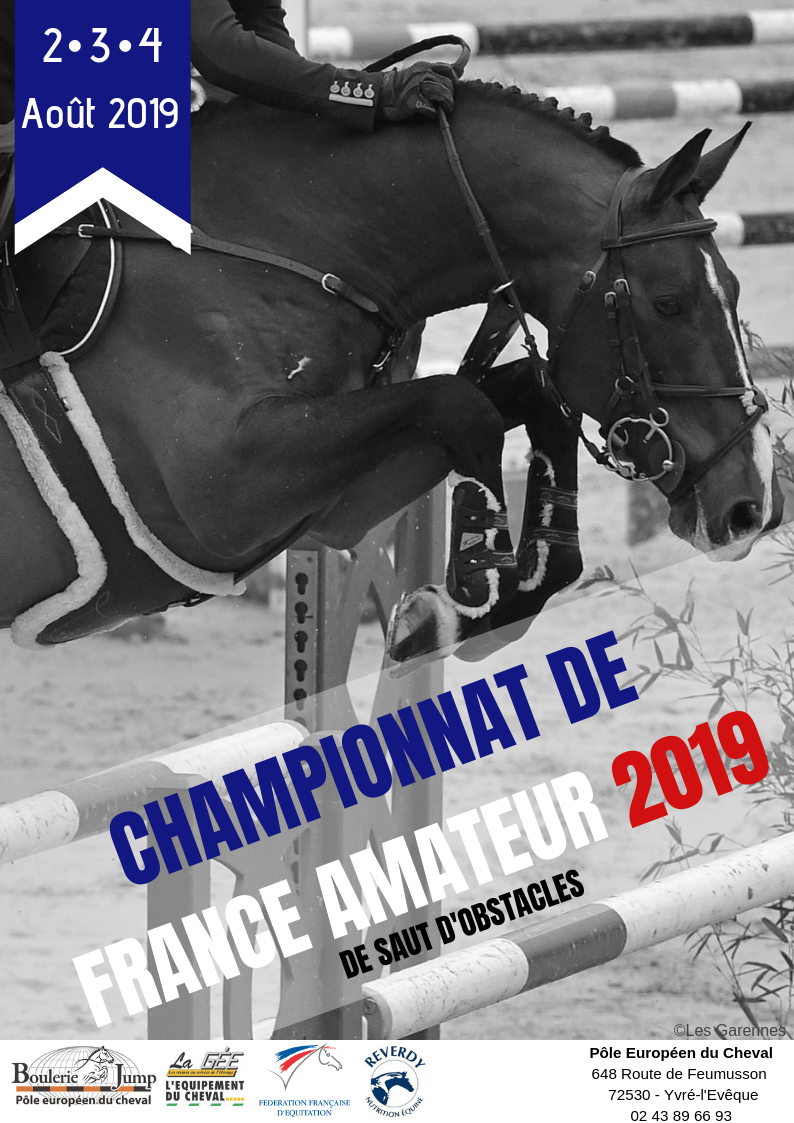 Résultats Championnat de France CSO Amateur 2019