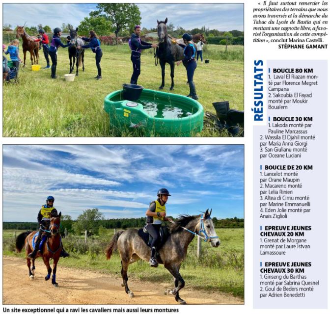 Article Corse Matin du 09 Mai 2021