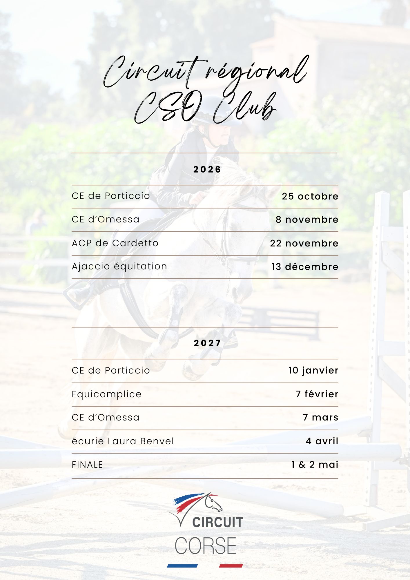 Circuit Régional CSO Club