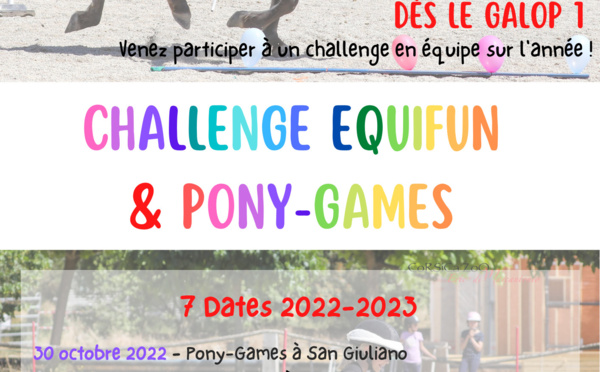 Challenge Equifun et Pony-Games